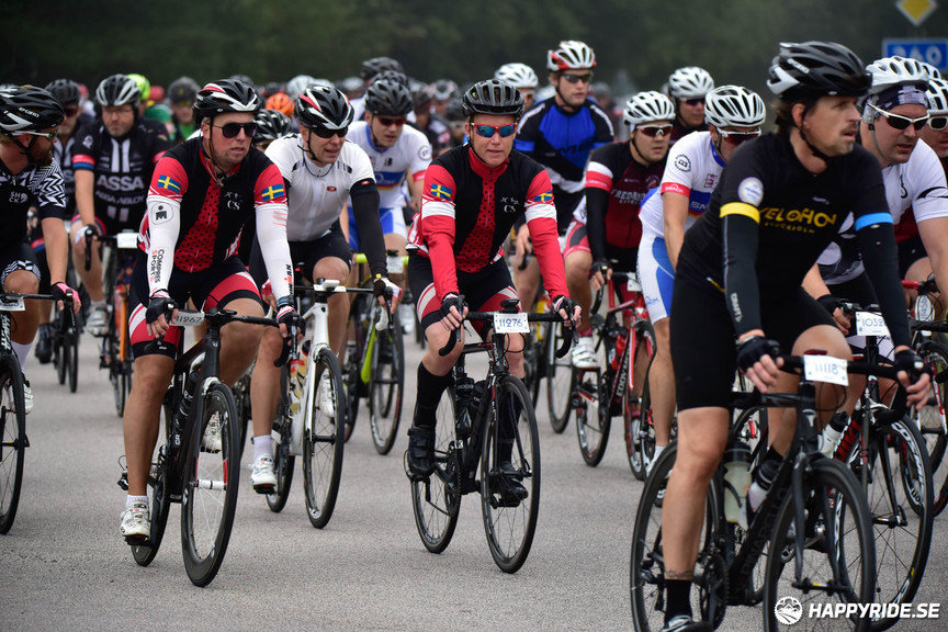 Bild från Velothon Stockholm 2016 155km